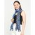 Get Wrapped Multicolour Raw Fringes and Lurex Tassels Scarves for Women - Combo Pack of 2