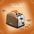 KHAITAN AVAANTE KA-1103 (850 Watt) 2-Slice Pop-Up toaster- Golden Brown