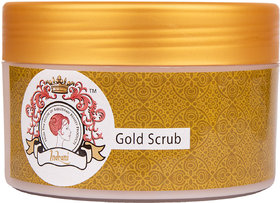 Indrani Gold Scrub For Women Gives A Natural Glow 300 Gm