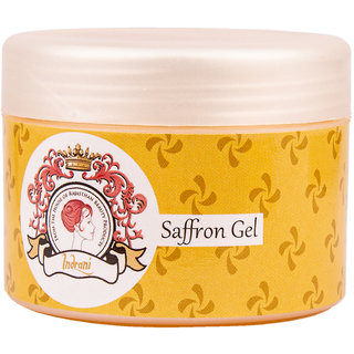 Indrani Saffron Gel For Women Glowing Skin And Removing Suntan 50 Gm