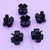 Sukkhi Floral Butterfly Hair Clip Mat Hair Accessories for Women and Girl (Pack of 6) (Size: S)