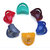 Sukkhi Classic Butterfly Hair Clip Hair Accessories for Women and Girl (Pack of 6) (Size: M)
