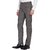 Poly Viscose  Regular Fit Formal Trousers Office Brown