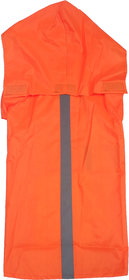 All4pets  Dog Rain Coat Waterproof With Hood-14 Inch(Orange)