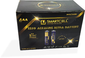 Smartcell 1.5V AAA Non-Rechargeable Alkaline Premium Series Battery Mini Gift Box Pack of 24