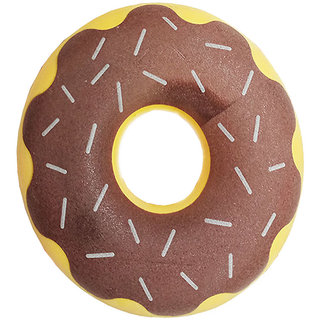 Rubber Toy For Pets Donut Shape(Colour May Vary)