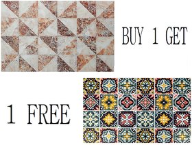 Winner Multicolour Print Table Placemats - Set Of 12 Table Mats- Plastic Kitchen Linen(Buy 1 Get 1 Free)-4