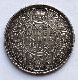 One Rupees 1939 Rare