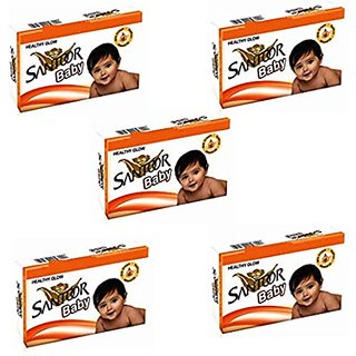 Dpcollections Santoor Baby Soap 75 G Pack Of 5
