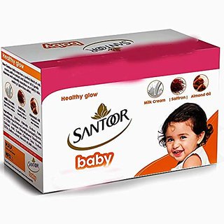 Dpcollections Santoor Baby Soap 3 N (125 G Each)