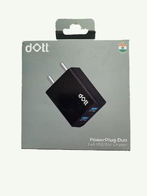 Abshiv dott usb wall charger with 2 slots 2.4A power adapter for all mobiles