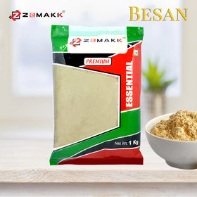 ZeMaKK Premium Quality Besan Powder 1 kg Pack
