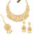 Sukkhi Lovely Gold Plated Pearl Choker Necklace Set for Women