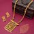 Sukkhi Glimmery Pearl Gold Plated Goddess Temple Jewellery Long Haram Necklace Set for Women