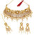 Sukkhi Lovely Gold Plated LCT & Pearl Choker Necklace Set for Women
