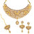 Sukkhi Fancy Gold Plated LCT Stone Choker Necklace Set for Women