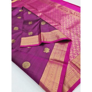 Kanchipuram Pure Trendy  Handloom  Fancy Silk Sarees