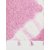 Get Wrapped Pink Tie-Dye Scarf with Tassels for Women