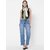 Get Wrapped Green Ombre Scarf in Dobby Border with Tassels for Women