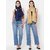 Get Wrapped All Over Embroidered Scarf in Wool Finish Fabric for Women - Combo Pack of 2