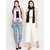 Get Wrapped Sequins Weaved Scarf & a Tie-Dye Scarf for Women - Combo Pack of 2