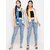 Get Wrapped Tie-Dye Scarves with Tassels for Women - Combo Pack of 2
