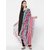 Get Wrapped Digital Printed Dupatta with Zari Lace Border for Women - Combo Pack of 2