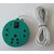 japang 3in1 Round Shape Long Wire Surge Protector Extension Cord For Home Office  Commercial Use  ( Assorted Color )