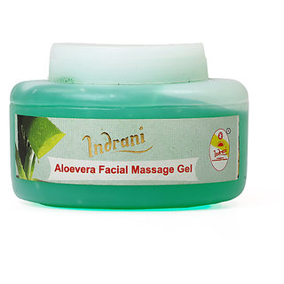                       Indrani Cold Wax 250 Gm + Alovera Facial Massage 200gm Gel For Women                                              
