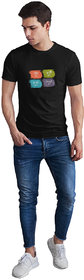 Men Printed Regular Fit Half Sleeve Cotton T-Shirt