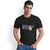 Men's Cotton Half Sleeve Graphic Printed T-Shirt Badnaam Raja