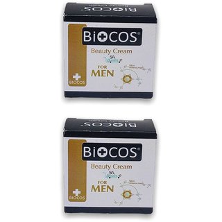 Biocos Emergency whitening cream For Men 30g (Pack Of 2, 30g Each) Biocos Emergency whitening cream For Men 30g (Pack Of 2, 30g Each)