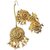 New Designer golden Color Earrings Party/Wedding Wear For Girls round Shape Give You A Complete Classy Look.