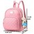 Om shree Sai Mini teddy Backpack Pink