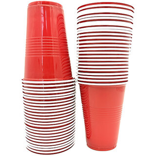                       Hippity Hop Beer Pong Glasses (Set of 50) - Red                                              