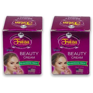                       Faiza Care system Beauty Cream Enentone Skin (Pack of 2, 57g Each)                                              