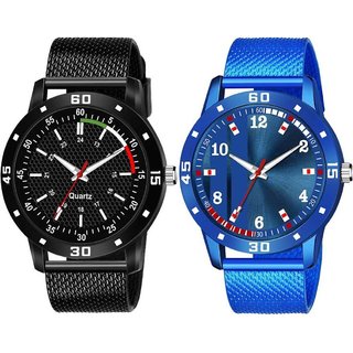                       HRV Men's Round Dial Multi Strap Analog Watch                                              