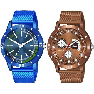                       HRV Men's Round Dial Multi Strap Analog Watch                                              