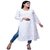 WOMEN'S PURE COTTON KURTA WITH EXCLUSIVE ROSE DESIGN LUCKNOWI CHICKAN EMBROIDERY KURTA