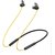 Sports Bluetooth In the Ear Neckband Headset With Mic (Yellow)