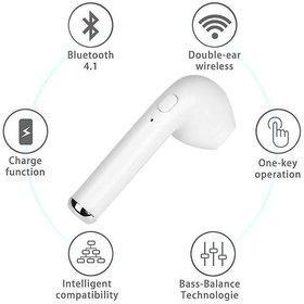 TWS HBQ-SH10 Stylo Singlear Bluetooth Earphone