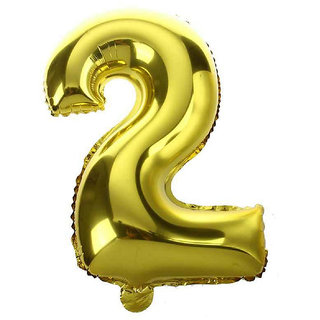                       Hippity Hop Numbers Foil Balloon 16 Inch 2 Number Pack of one Unit Gold                                              