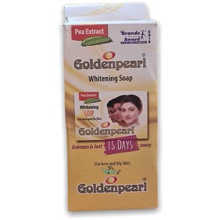 Golden Pearl Whitening Soap For Acne And Oily Skin (Pack Of 6, 100g Each) Golden Pearl Whitening Soap For Acne And Oily Skin (Pack Of 6, 100g Each)