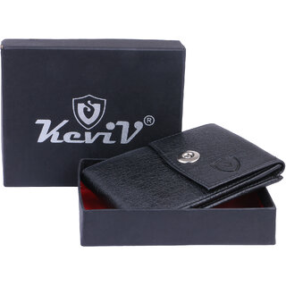                       Keviv Mens Artificial Leather Wallet with multiple card slots                                              