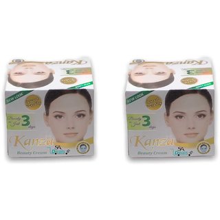                       KANZA Whitening beauty cream (Pack of 2, 50g each)                                              