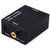 JusCliq Digital to Analog Audio Converter. Toslink Optical SPDIF input 2.1 Stereo Output