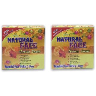 Natural Face Beauty Cream 30g (Pack Of 2, 30g Each)