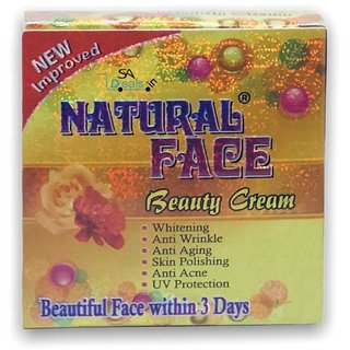 Natural Face Beauty Cream 30g (Pack Of 3, 30g Each)
