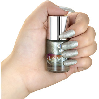                       Clavo Free from 5 harmful chemicals and Long lasting Nail Polish for girls  Women (ROBO SUIT)                                              