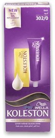 Wella Koleston Color Cream Tube, 302/0 Natural Black, 60ml